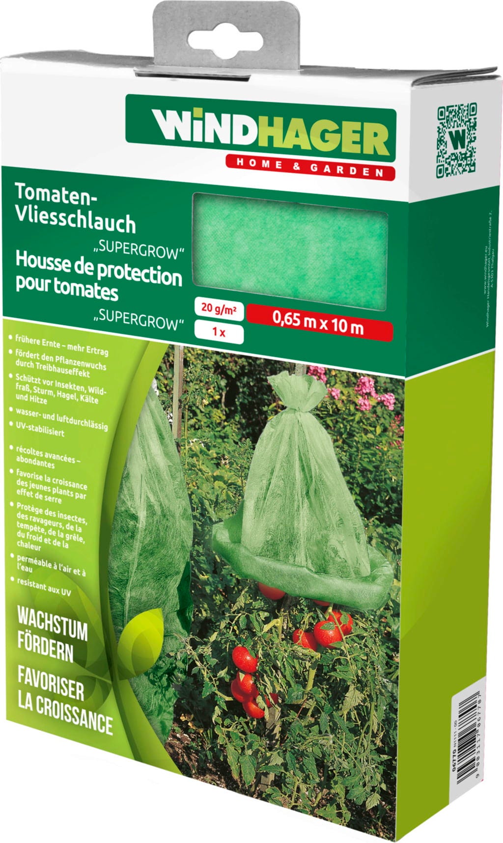 Windhager Tomaten-Vliesschlauch Supergrow