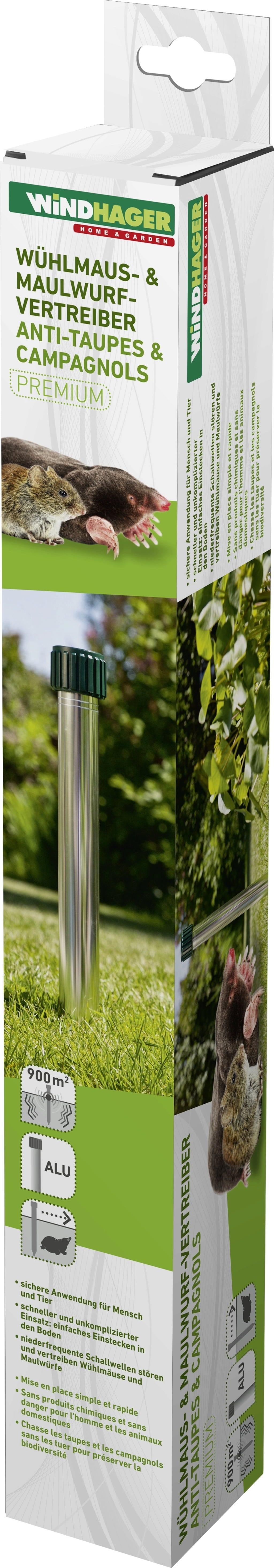 Windhager Wühlmaus- & Maulwurf-Vertreiber